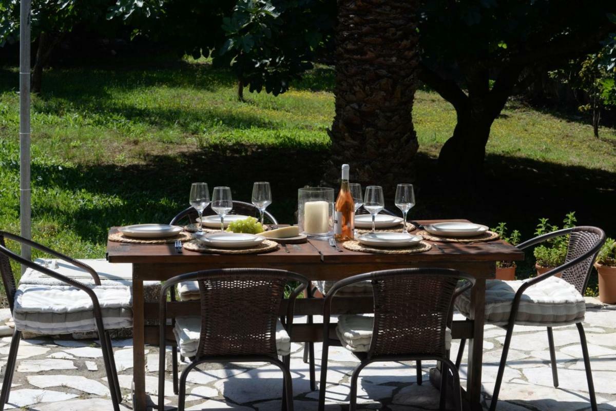 Вілла The Olive Grove House Касіопі Екстер'єр фото